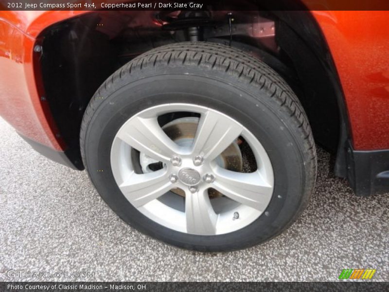 Copperhead Pearl / Dark Slate Gray 2012 Jeep Compass Sport 4x4