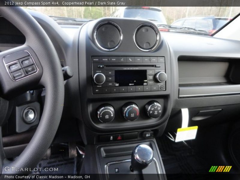 Copperhead Pearl / Dark Slate Gray 2012 Jeep Compass Sport 4x4