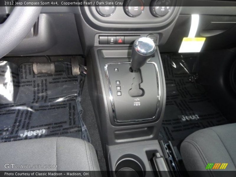 Copperhead Pearl / Dark Slate Gray 2012 Jeep Compass Sport 4x4