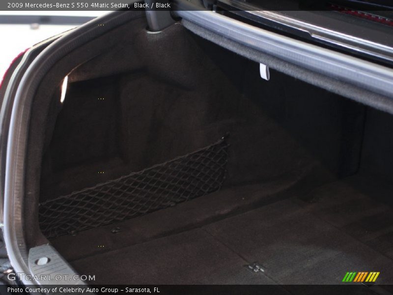 Black / Black 2009 Mercedes-Benz S 550 4Matic Sedan