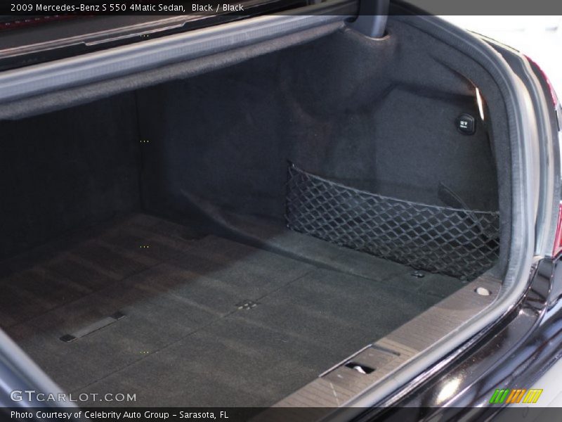 Black / Black 2009 Mercedes-Benz S 550 4Matic Sedan