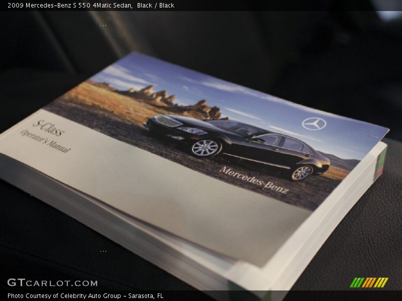 Black / Black 2009 Mercedes-Benz S 550 4Matic Sedan