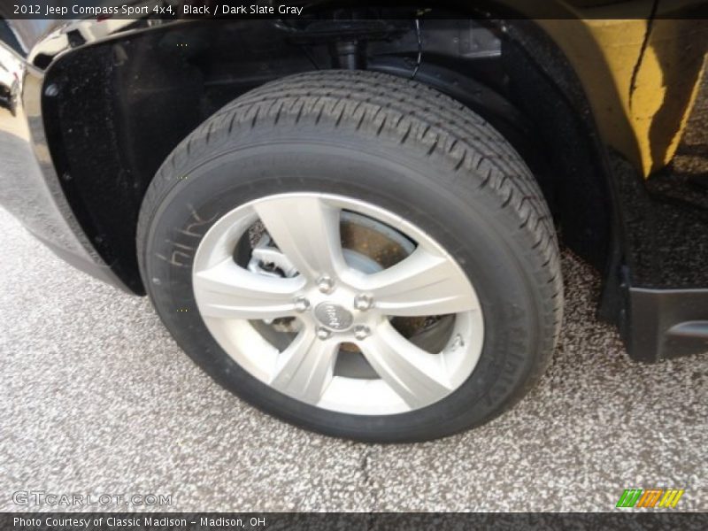 Black / Dark Slate Gray 2012 Jeep Compass Sport 4x4