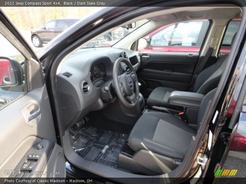 Black / Dark Slate Gray 2012 Jeep Compass Sport 4x4