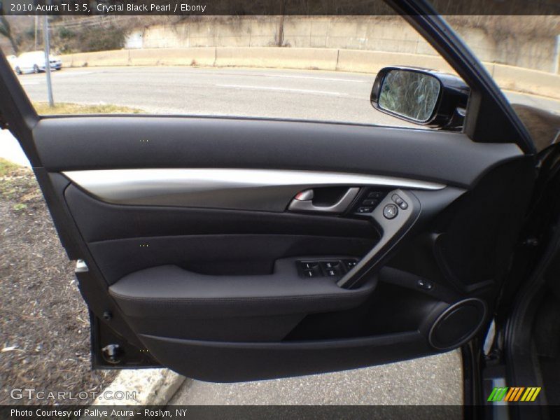 Crystal Black Pearl / Ebony 2010 Acura TL 3.5