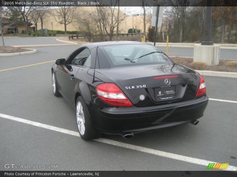 Black / Black 2006 Mercedes-Benz SLK 350 Roadster