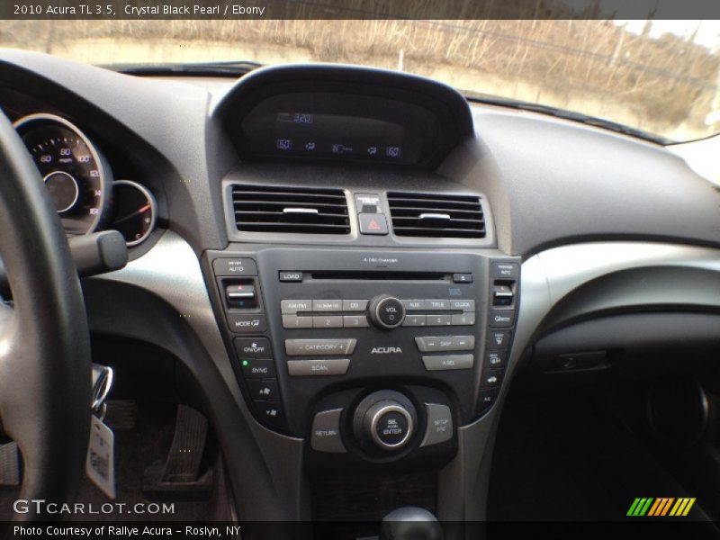 Crystal Black Pearl / Ebony 2010 Acura TL 3.5