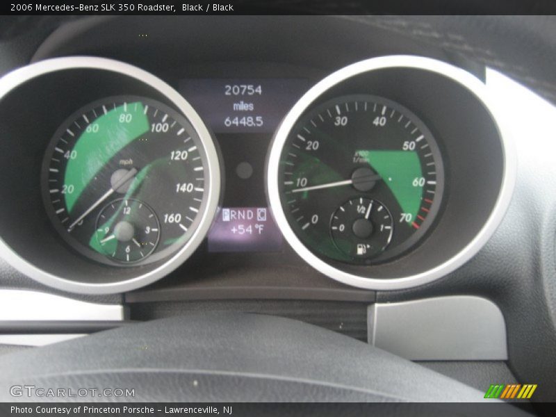 Black / Black 2006 Mercedes-Benz SLK 350 Roadster