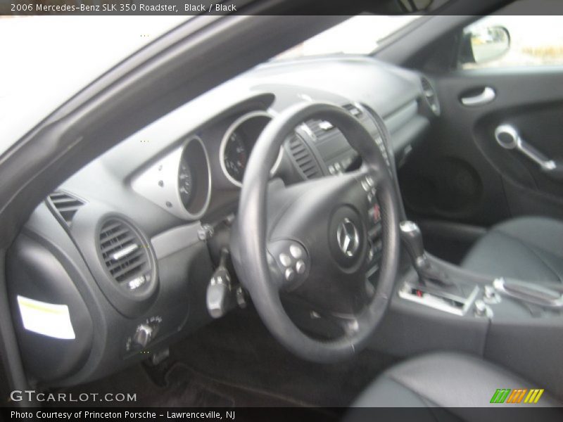 Black / Black 2006 Mercedes-Benz SLK 350 Roadster