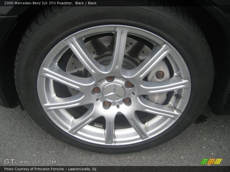 Black / Black 2006 Mercedes-Benz SLK 350 Roadster
