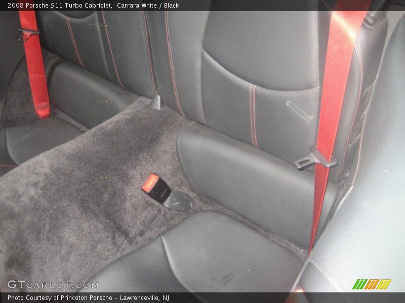 Carrara White / Black 2008 Porsche 911 Turbo Cabriolet