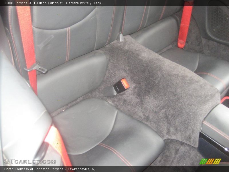 Carrara White / Black 2008 Porsche 911 Turbo Cabriolet
