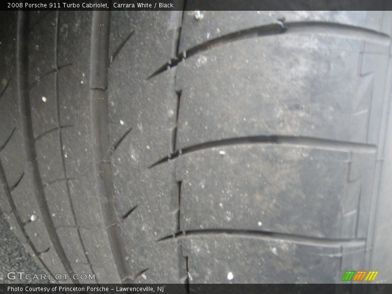 Carrara White / Black 2008 Porsche 911 Turbo Cabriolet