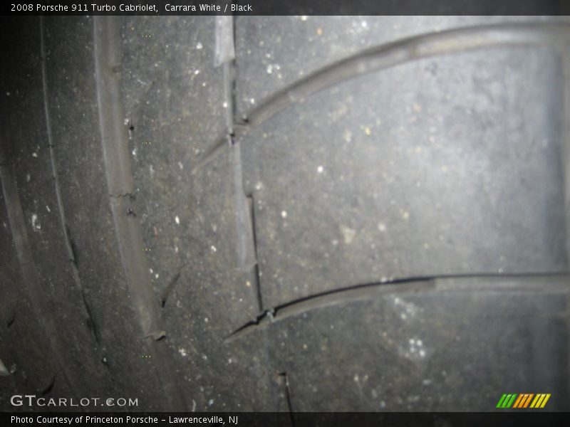 Carrara White / Black 2008 Porsche 911 Turbo Cabriolet
