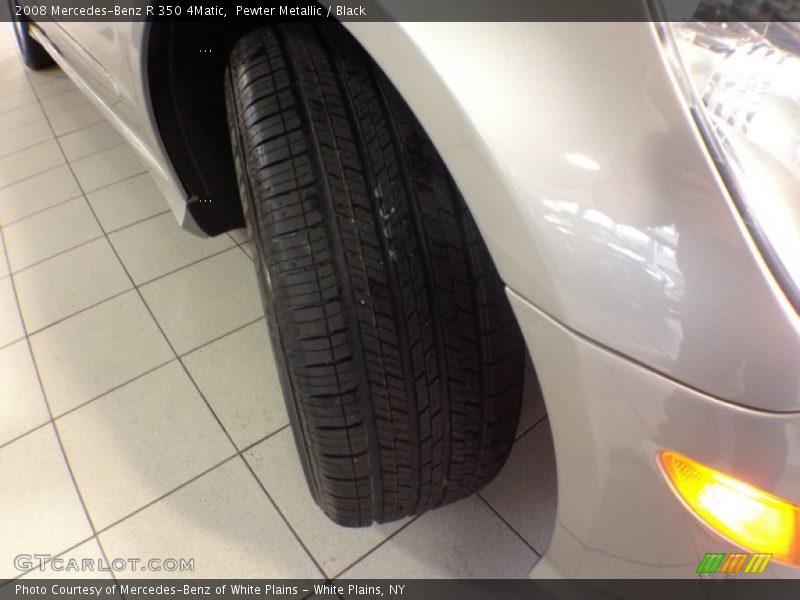 Pewter Metallic / Black 2008 Mercedes-Benz R 350 4Matic