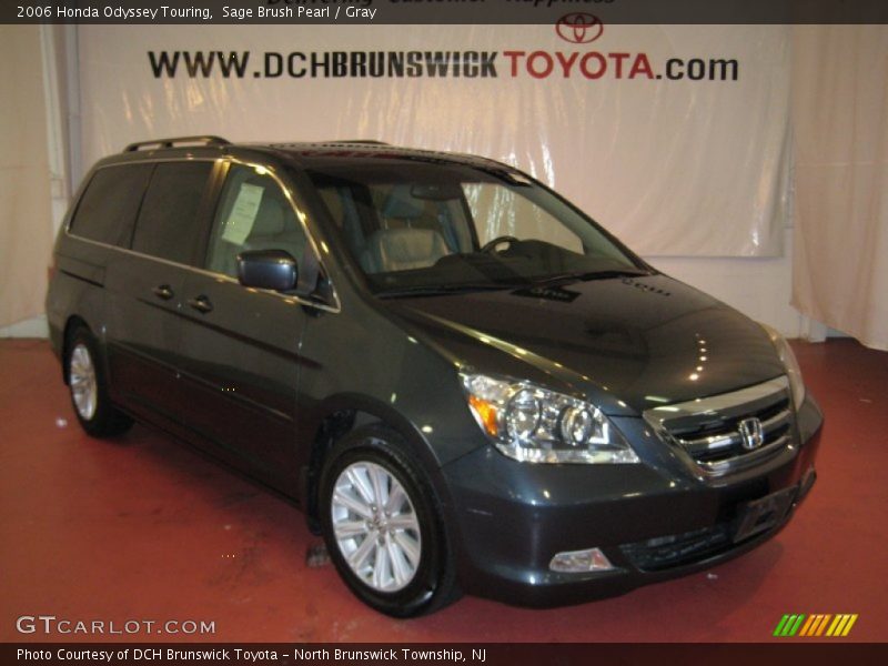 Sage Brush Pearl / Gray 2006 Honda Odyssey Touring