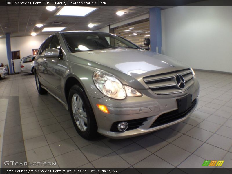 Pewter Metallic / Black 2008 Mercedes-Benz R 350 4Matic