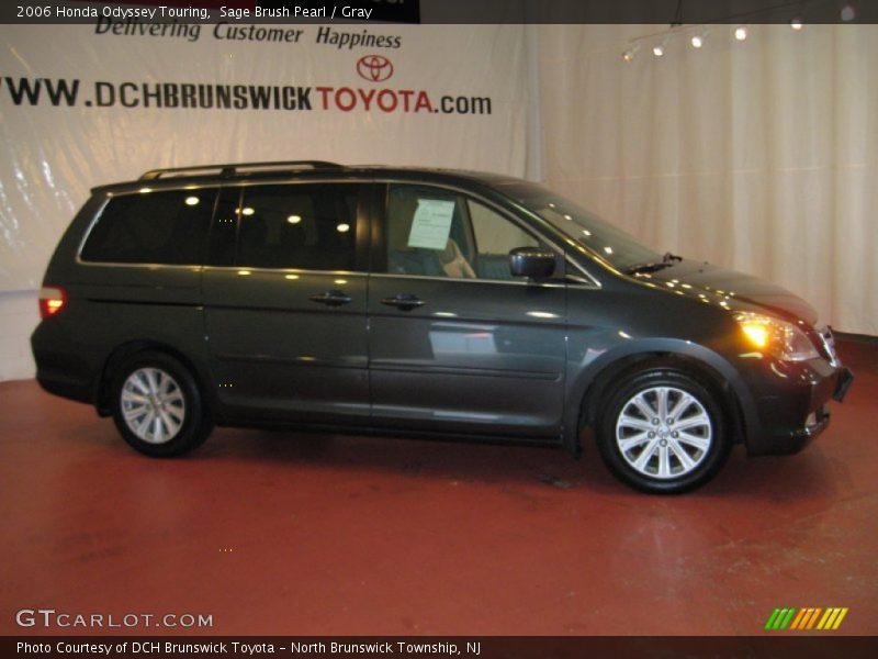 Sage Brush Pearl / Gray 2006 Honda Odyssey Touring