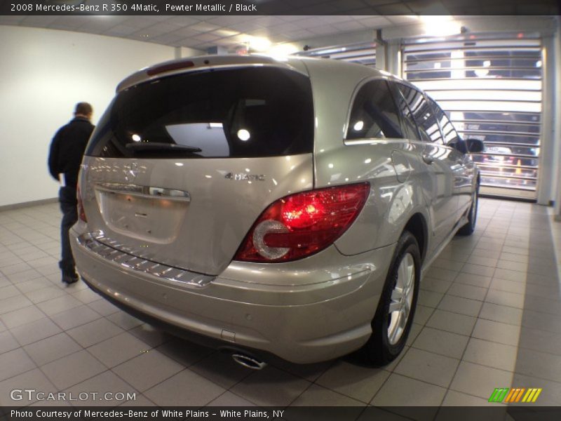 Pewter Metallic / Black 2008 Mercedes-Benz R 350 4Matic