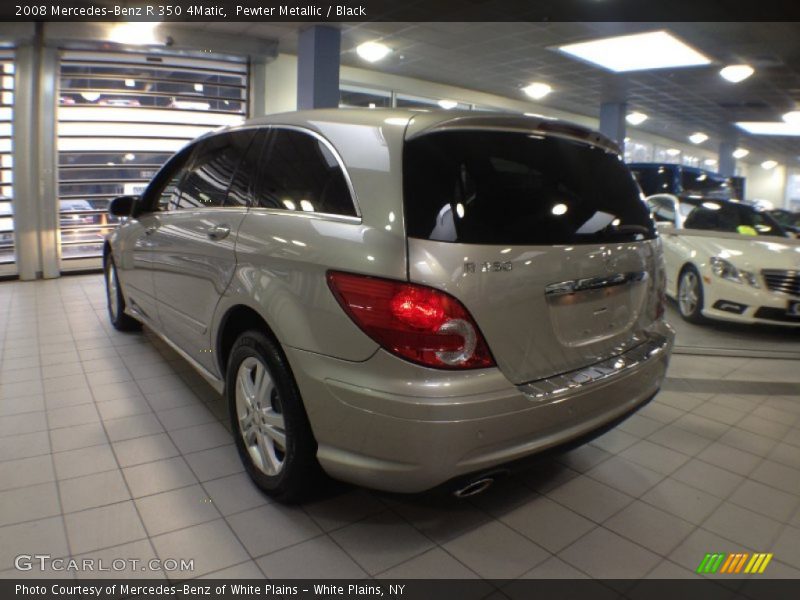 Pewter Metallic / Black 2008 Mercedes-Benz R 350 4Matic
