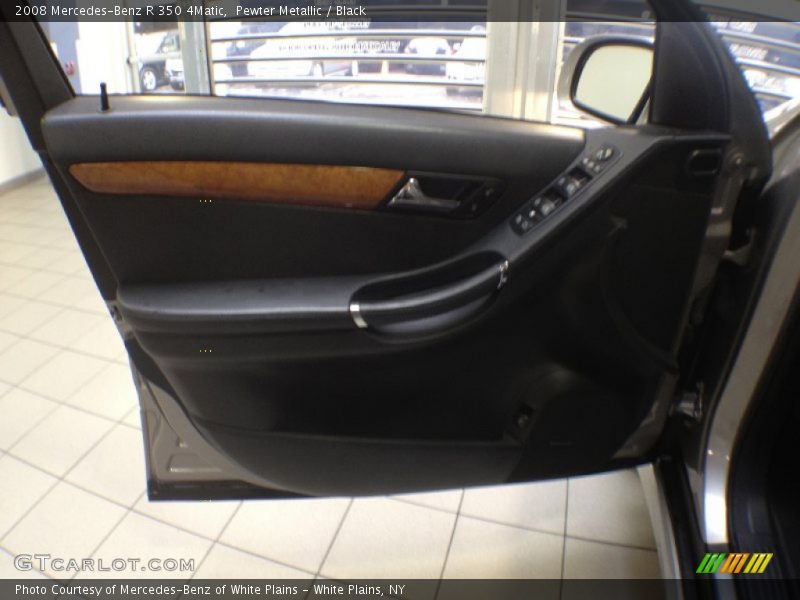 Pewter Metallic / Black 2008 Mercedes-Benz R 350 4Matic