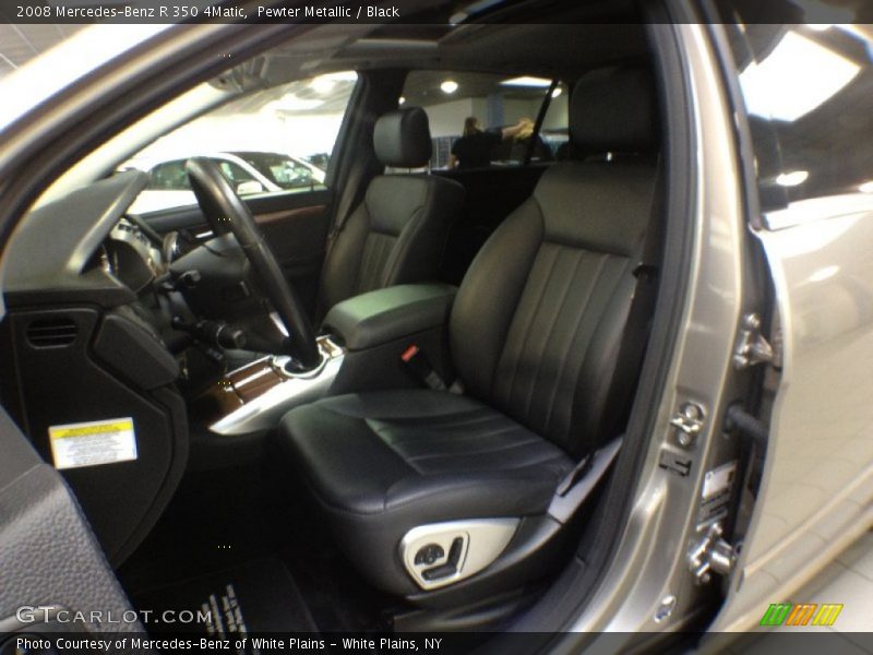 Pewter Metallic / Black 2008 Mercedes-Benz R 350 4Matic