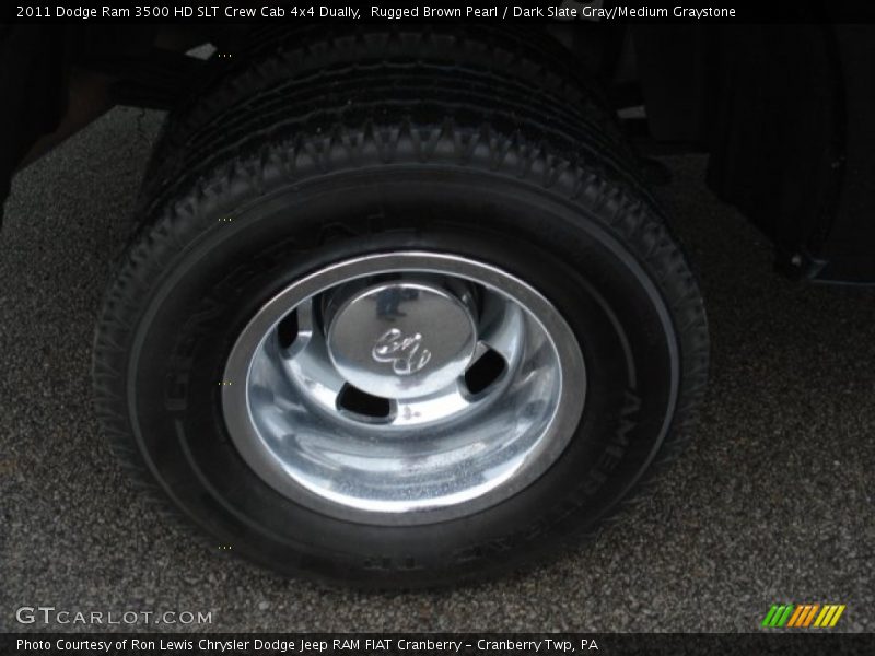 Rugged Brown Pearl / Dark Slate Gray/Medium Graystone 2011 Dodge Ram 3500 HD SLT Crew Cab 4x4 Dually