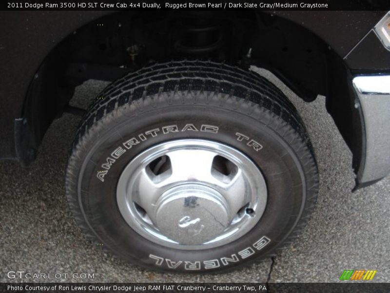 Rugged Brown Pearl / Dark Slate Gray/Medium Graystone 2011 Dodge Ram 3500 HD SLT Crew Cab 4x4 Dually