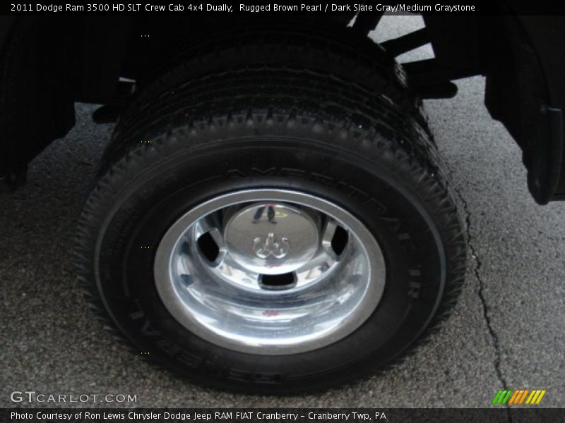Rugged Brown Pearl / Dark Slate Gray/Medium Graystone 2011 Dodge Ram 3500 HD SLT Crew Cab 4x4 Dually