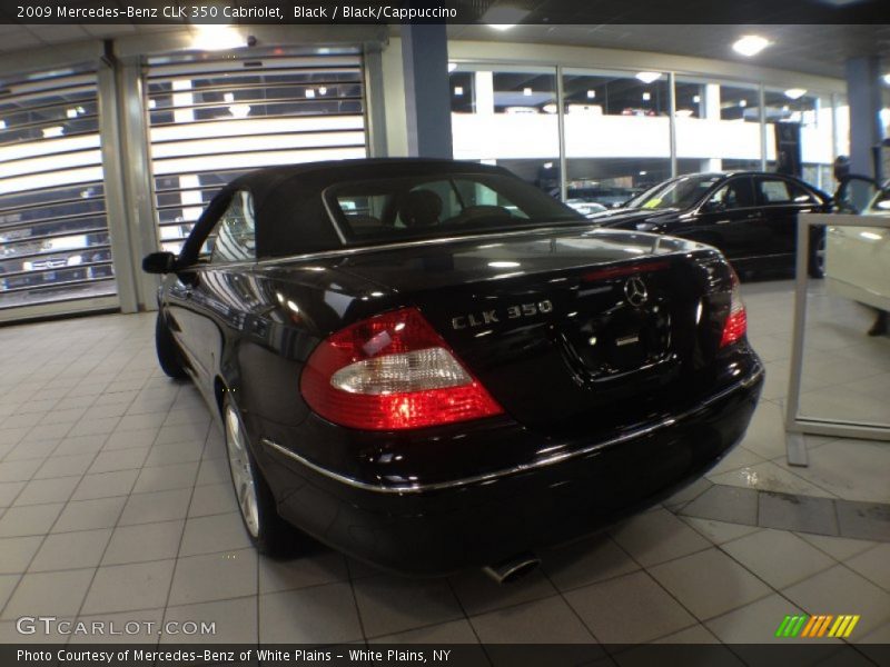 Black / Black/Cappuccino 2009 Mercedes-Benz CLK 350 Cabriolet