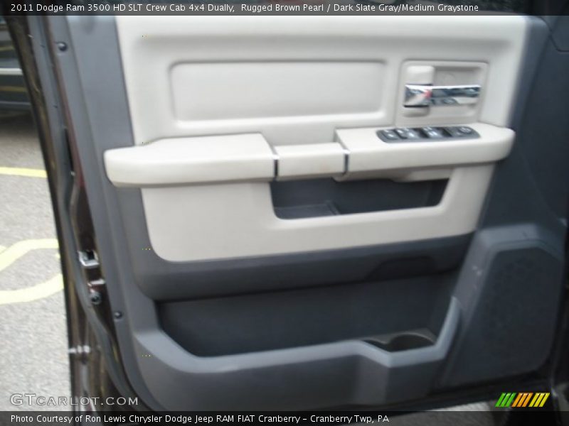 Rugged Brown Pearl / Dark Slate Gray/Medium Graystone 2011 Dodge Ram 3500 HD SLT Crew Cab 4x4 Dually