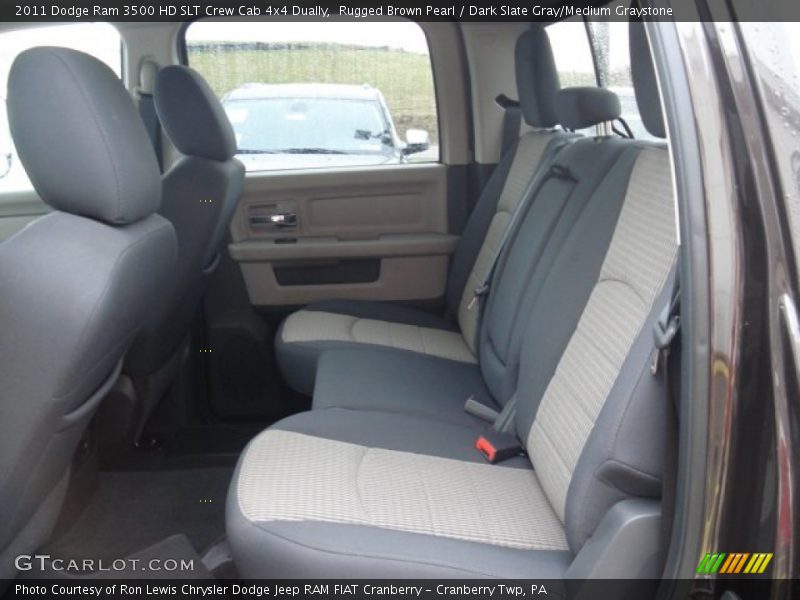 Rugged Brown Pearl / Dark Slate Gray/Medium Graystone 2011 Dodge Ram 3500 HD SLT Crew Cab 4x4 Dually