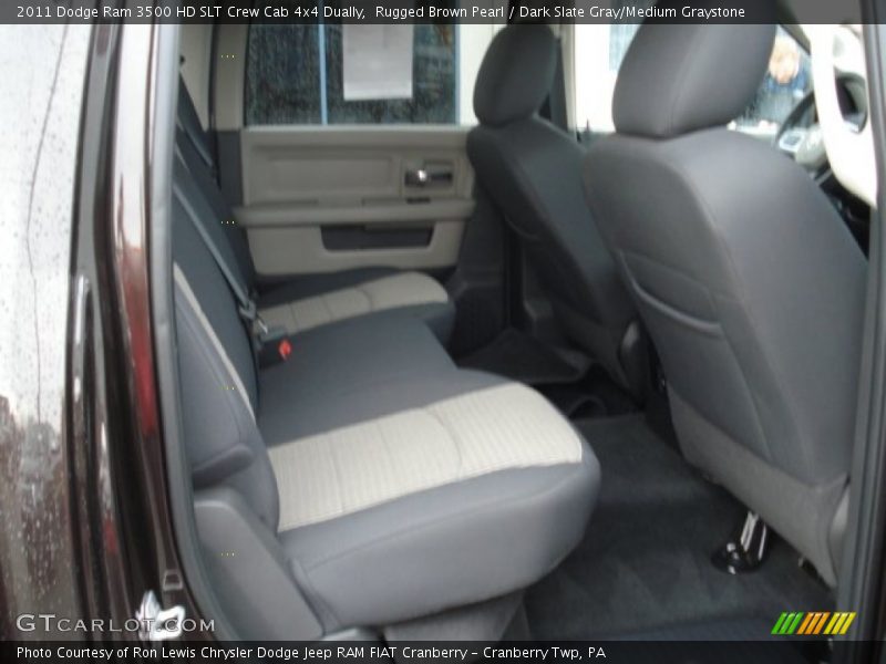 Rugged Brown Pearl / Dark Slate Gray/Medium Graystone 2011 Dodge Ram 3500 HD SLT Crew Cab 4x4 Dually