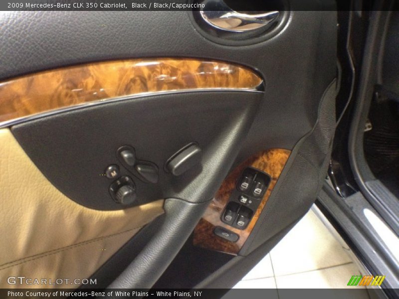 Black / Black/Cappuccino 2009 Mercedes-Benz CLK 350 Cabriolet