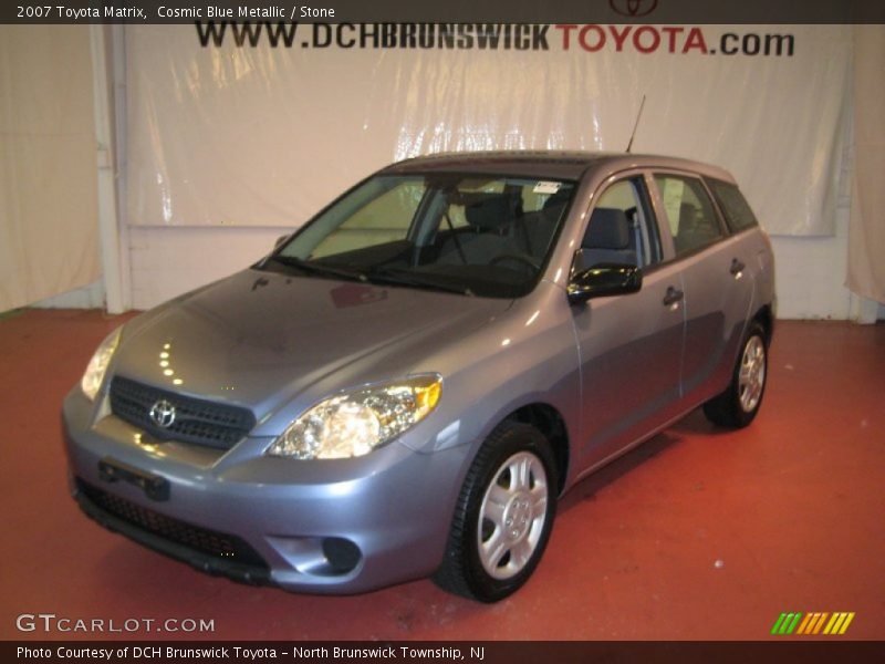 Cosmic Blue Metallic / Stone 2007 Toyota Matrix