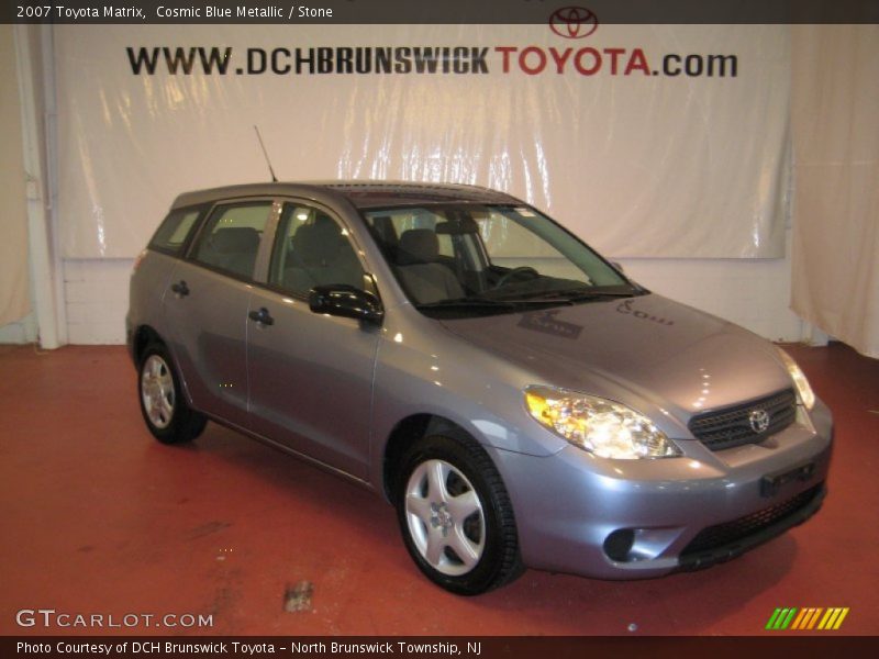 Cosmic Blue Metallic / Stone 2007 Toyota Matrix
