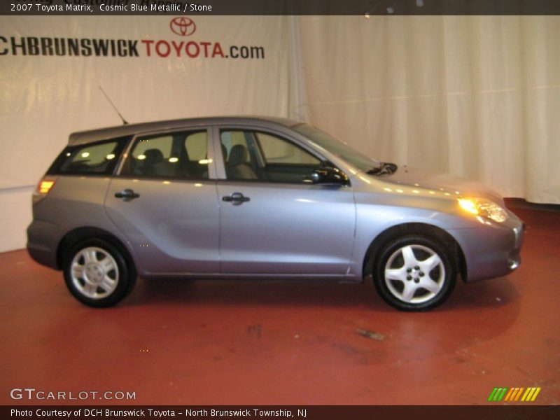 Cosmic Blue Metallic / Stone 2007 Toyota Matrix