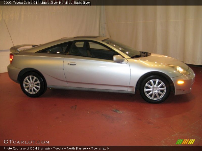 Liquid Silver Metallic / Black/Silver 2002 Toyota Celica GT