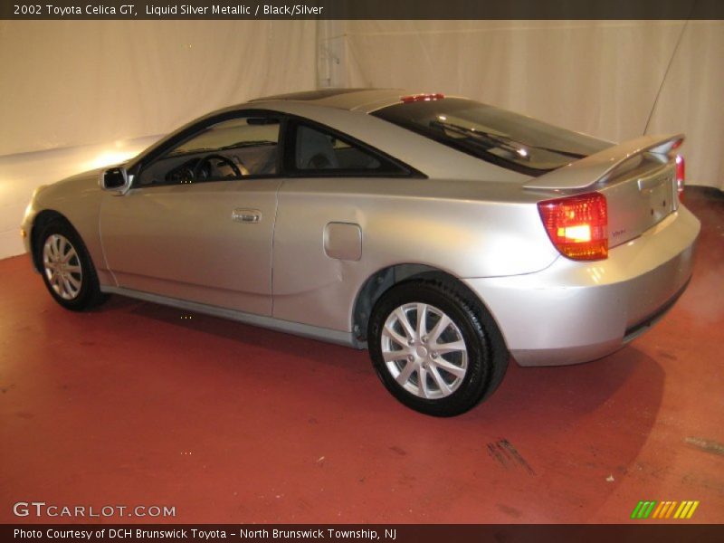 Liquid Silver Metallic / Black/Silver 2002 Toyota Celica GT