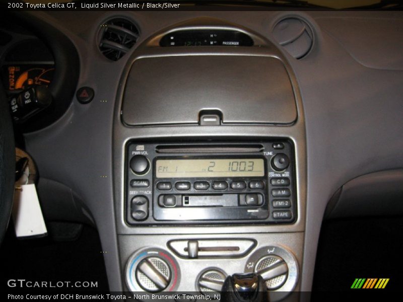 Liquid Silver Metallic / Black/Silver 2002 Toyota Celica GT