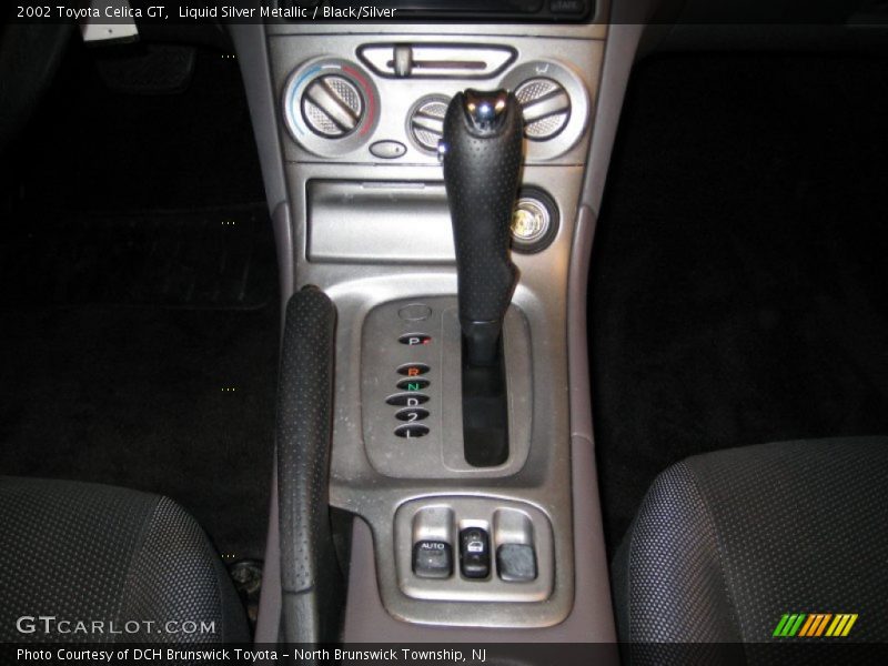 Liquid Silver Metallic / Black/Silver 2002 Toyota Celica GT