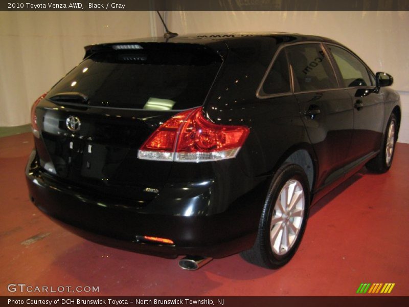 Black / Gray 2010 Toyota Venza AWD
