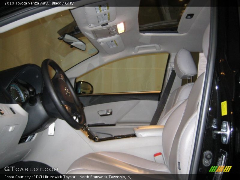 Black / Gray 2010 Toyota Venza AWD