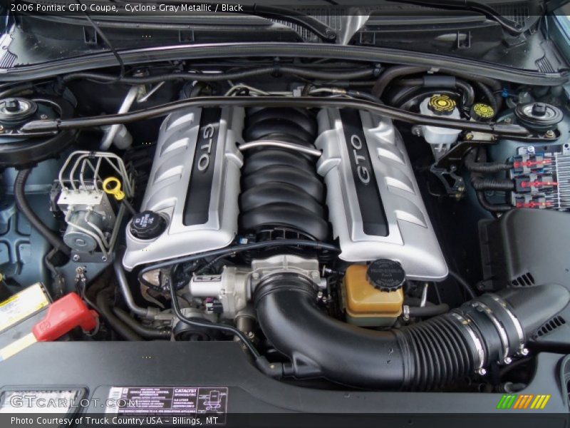  2006 GTO Coupe Engine - 6.0 Liter OHV 16 Valve LS2 V8