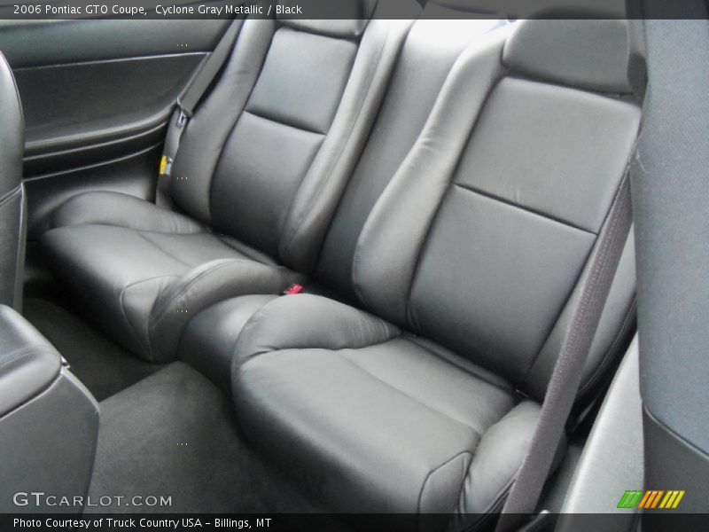  2006 GTO Coupe Black Interior