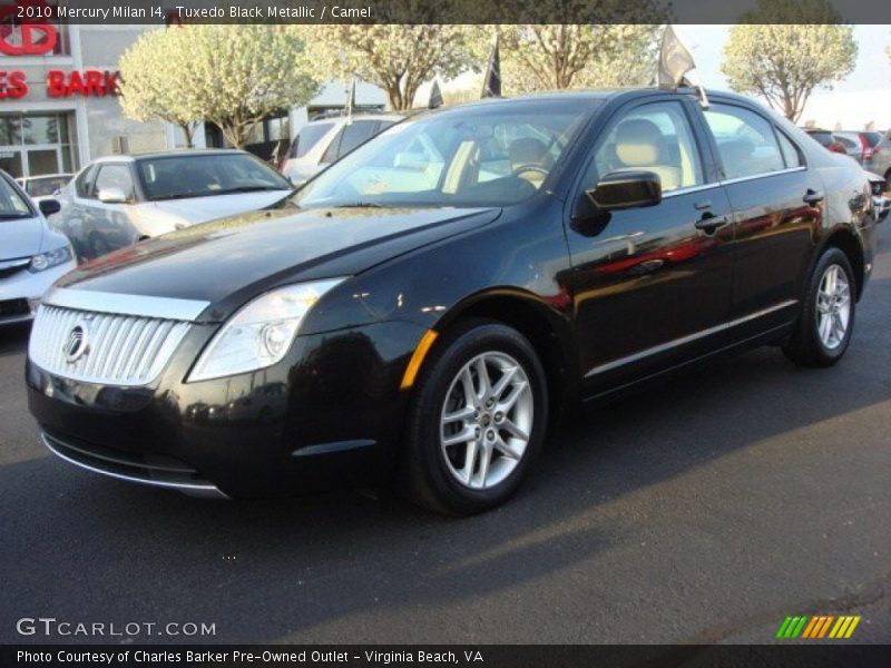 Tuxedo Black Metallic / Camel 2010 Mercury Milan I4
