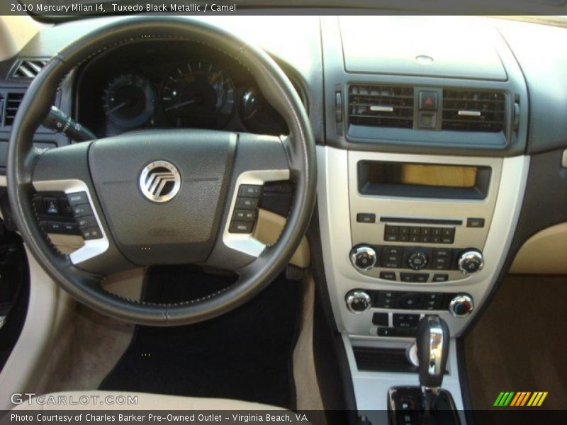 Tuxedo Black Metallic / Camel 2010 Mercury Milan I4