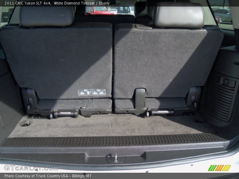 White Diamond Tintcoat / Ebony 2011 GMC Yukon SLT 4x4