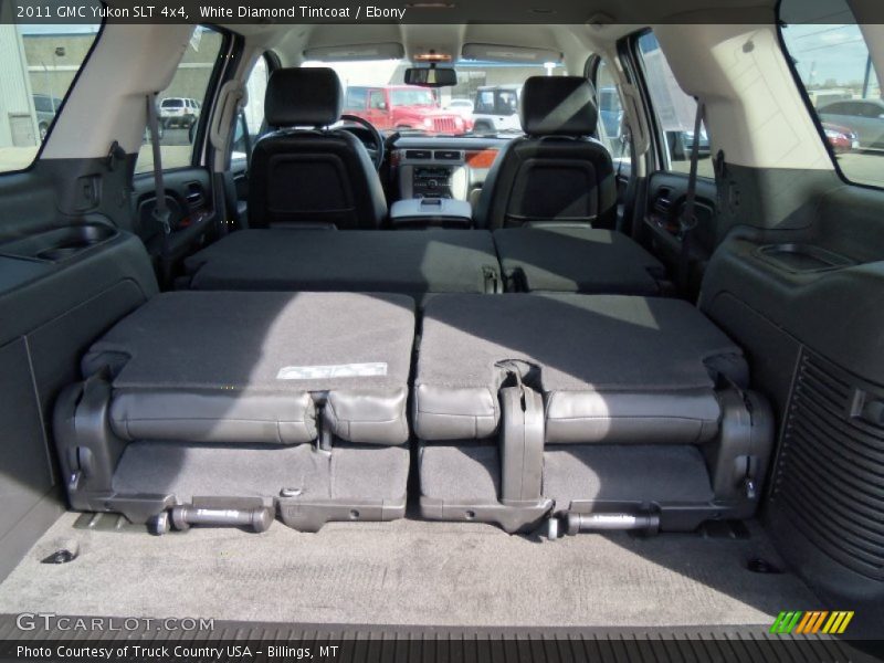 White Diamond Tintcoat / Ebony 2011 GMC Yukon SLT 4x4