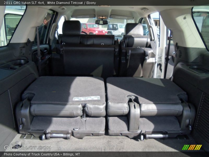 White Diamond Tintcoat / Ebony 2011 GMC Yukon SLT 4x4